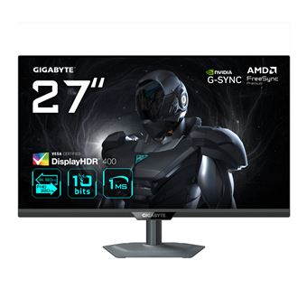 Monitor Gaming GIGABYTE G27U | LED | 4K UHD | 1 ms | 320 Hz | 27" | F - 1