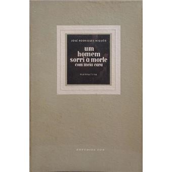 Um homem sorri à morte com meia cara. - 1