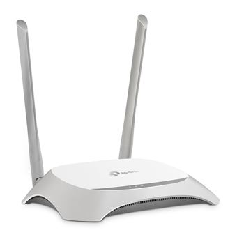 Router de Mesa TP-Link TL-WR840N | Cinzento, Branco - 1