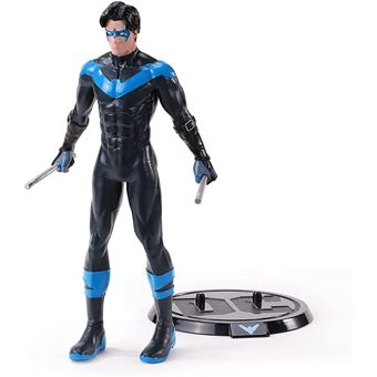 Figura The Nobel Collection DC Nightwing BendyFigs - 1