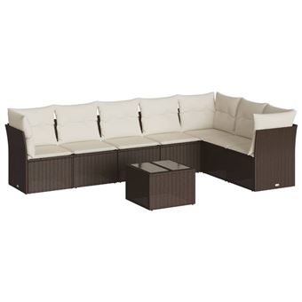 Conjunto de Mobiliário de Exterior VidaXL 3249592 - 1