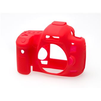 Capa Silicone easyCover para Canon 5D MK 3/5DS/5DsR Vermelho - 1