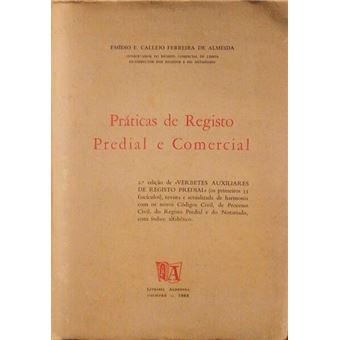 Prática de registo predial e comercial. - 1