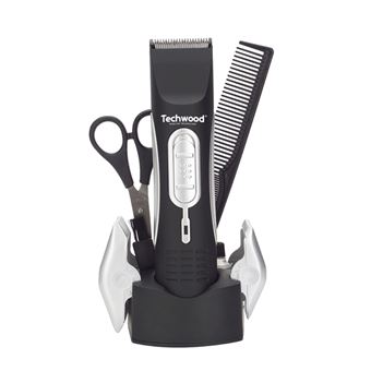 Máquina de Cortar Cabelo Techwood TTS-77 | Preto - 1