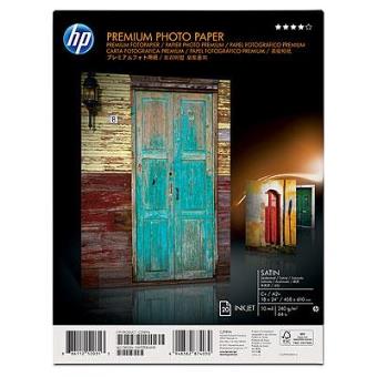 Papel fotográfico HP Premium Satin 20 sht/A2+/458 x 610 mm (18 x 24 in) | Branco - 1