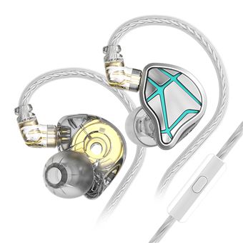 Auriculares com Fios KZ ESX - Branco - 1