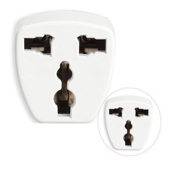 Adaptador Universal MTK K3627 UK US Europe 250V 10A Branco - 1