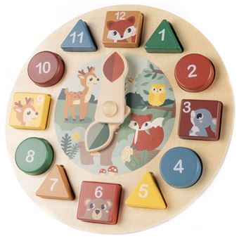 Relógio de atividades de madeira Zopa - 1