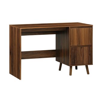 Secretária sweeek | escandinava de madeira com 2 gavetas | Madeira de nogueira - 1