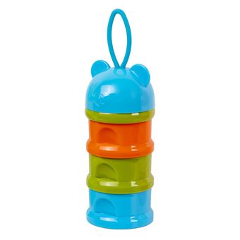 Caixa Doseadora com 3 Copos Portátil ClaraBaby - Azul - 1