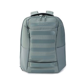 Mochila HEDGREN Comp EXP L 15,6" HCMBY 082 + RFID | cinzento/verde - 1