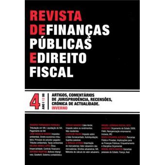Revista de Finanças Públicas e Direito Fiscal: nº 4 - Ano I - 1