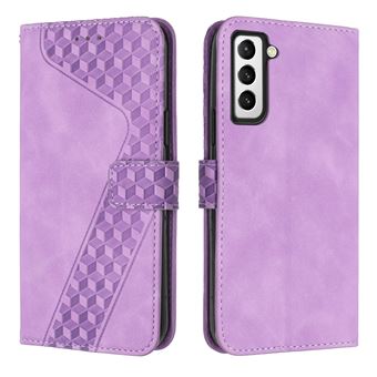 Capa FOXDOCK para Samsung Galaxy S21 FE com Fecho Magnético | Resistente a Impactos e Quedas | Compartimentos para Cartões | Roxo - 1