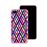 Capa Hapdey para iPhone 7 Plus - 8 Plus Design Losangos Coloridos em Silicone Flexível e TPU Cor-de-Rosa_2