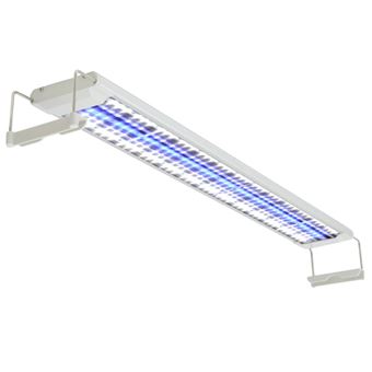 Iluminação de Aquário LED vidaXL Tamanho 80-90 cm Alumínio IP67 - 1