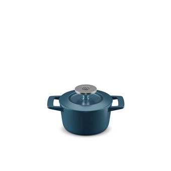Panela de Ferro Fundido Redonda Master Swiss IronPot | Ferro Fundido | Azul - 1