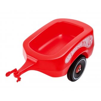 BIG Bobby-Car Trailer Atrelado Vermelho - 1
