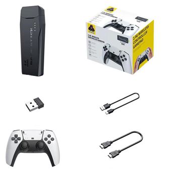 Consola EZII M8S TV HDMI | 20000 Jogos | 64GB | 2 Comandos - Branco - 1