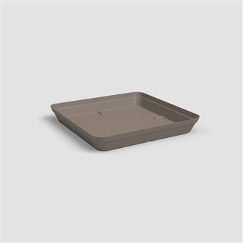 Pires Artevasi Capri Square Saucer | Cinzento-acastanhado - 1