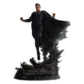 Figura Weta DC Comics - Zack Snyder's Justice League - Superman Black Suit - 1