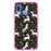 Capa Tpu Hapdey para Samsung Galaxy A40 2019 | Design Teste Padrão Floral com Unicórnios 2 - Rosa_0