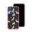 Capa Tpu Hapdey para Samsung Galaxy A40 2019 | Design Teste Padrão Floral com Unicórnios 2 - Rosa_2