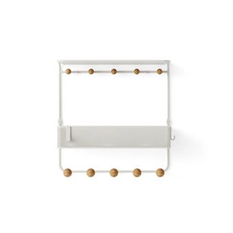 Estante Umbra Estique | Natural, Branco - 1