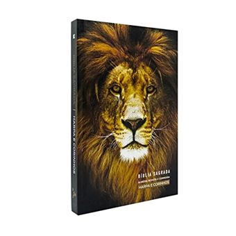 Biblia Rc Leao Gloria Com Harpa Slim Capa Dura - 1