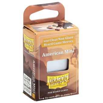Dragon Shield Board game Sleeves American Mini 41x63 (EN) - 1
