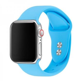 Bracelete de Silicone Gift4Me para Apple Watch Series 9 - 41mm - Azul Céu - 1