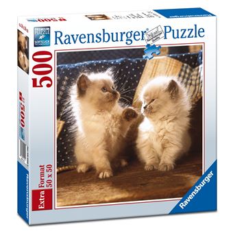 Ravensburger 15220 - Puzzle Pequenos Gatos Persa Himalaias 500 Peças