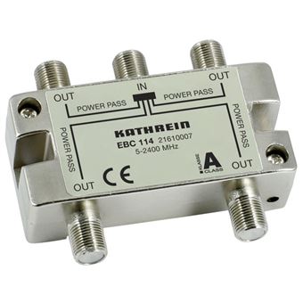 Misturador Ou Cabo Divisor Kathrein EBC 114 | Prateado - 1