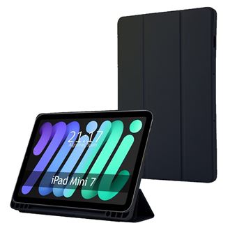 Capa TUMUNDOSMARTPHONE Smart Flip para Apple iPad Mini 7 (2024) | Preto - 1