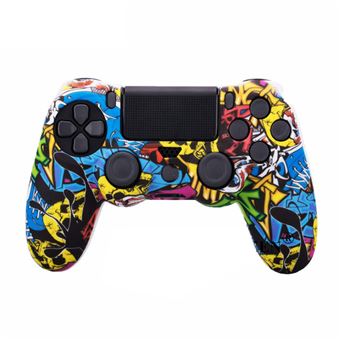 Capa HSMY Silicone Anti-Queda para Comando PS4/Slim/Pro - Multicolorido 5 - 1