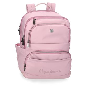 Mochila para Portátil 15,6'' e Tablet 12'' Pepe Jeans Corin Rosa 7952332 - 1