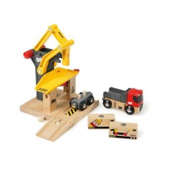 BRIO - 33280 - Circuit - Train - Grue de Chargement de Marchandises - Nouveau - 1