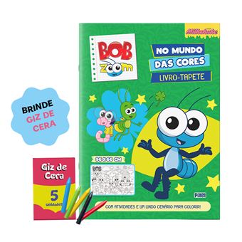 Livro-Tapete Bob Zoom No Mundo Das Cores: Com Atividades E Um Lindo Cenário Para Colorir! - 1