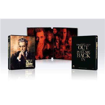 The Godfather: Part III (1990) (Steelbook) (4K Ultra H) / El Padrino 3 Epílogo (La Muerte de Michael Corleone) (2Blu-ray) - 1