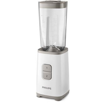 Liquidificador Philips Daily Collection HR2602/00 Miniliquidificadora | 1 L | 350 W | Cinzento, Branco - 1