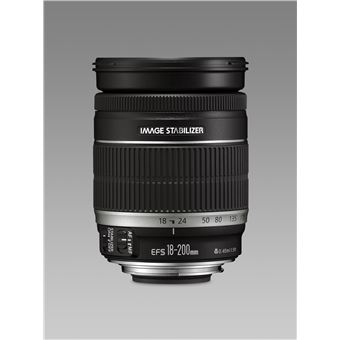 Lente de Máquina Fotográfica Canon EF-S 18-200mm f/3.5-5.6 IS | Preto - 1