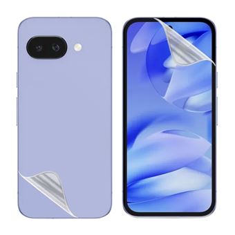 Kit Película Protectora de Hydrogel Frente e Verso GIFT4ME para Google Pixel 9a | Transparente - 1