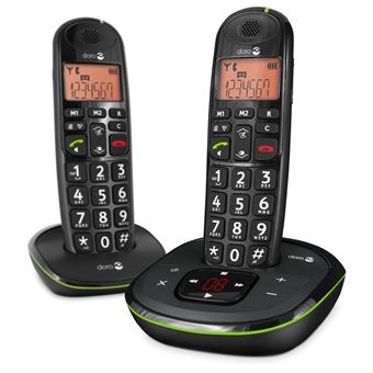 Telefone Doro PhoneEasy 105wr duo | Preto - 1