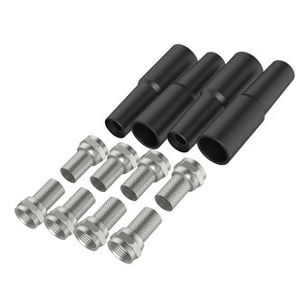 Conector Coaxial Hama Quad / Quadswitch-LNB | Metálico - 1