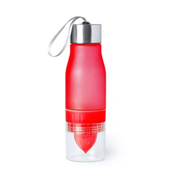 Garrafa DAM Tritan Selmy | 700ml | Base com Espremedor de Citrinos | Vermelho - 1