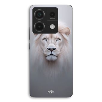 Capa Maniacase para Xiaomi Redmi Note 13 Pro 5g | Leão Branco - 1