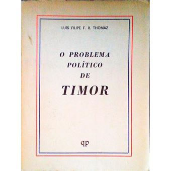O problema político de timor. - 1