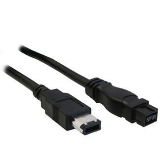 InLine 36901 cabo firewire Preto 1 m