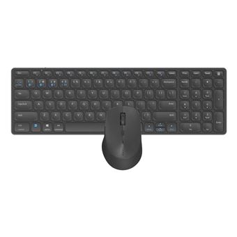 Teclado Wireless + Rato Rapoo 9700M | Preto - 1