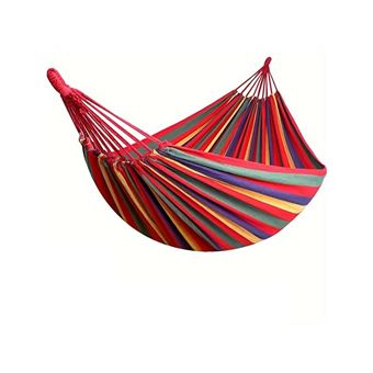 Rede de Acampamento Orysin | Dupla | algodão | portátil | com saco de armazenamento - 1