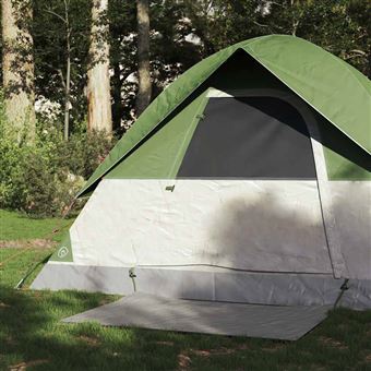 Tenda de campismo vidaXL | cúpula para 2 pessoas impermeável verde - 1